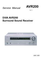 Arcam AVR-200 - Service Manual